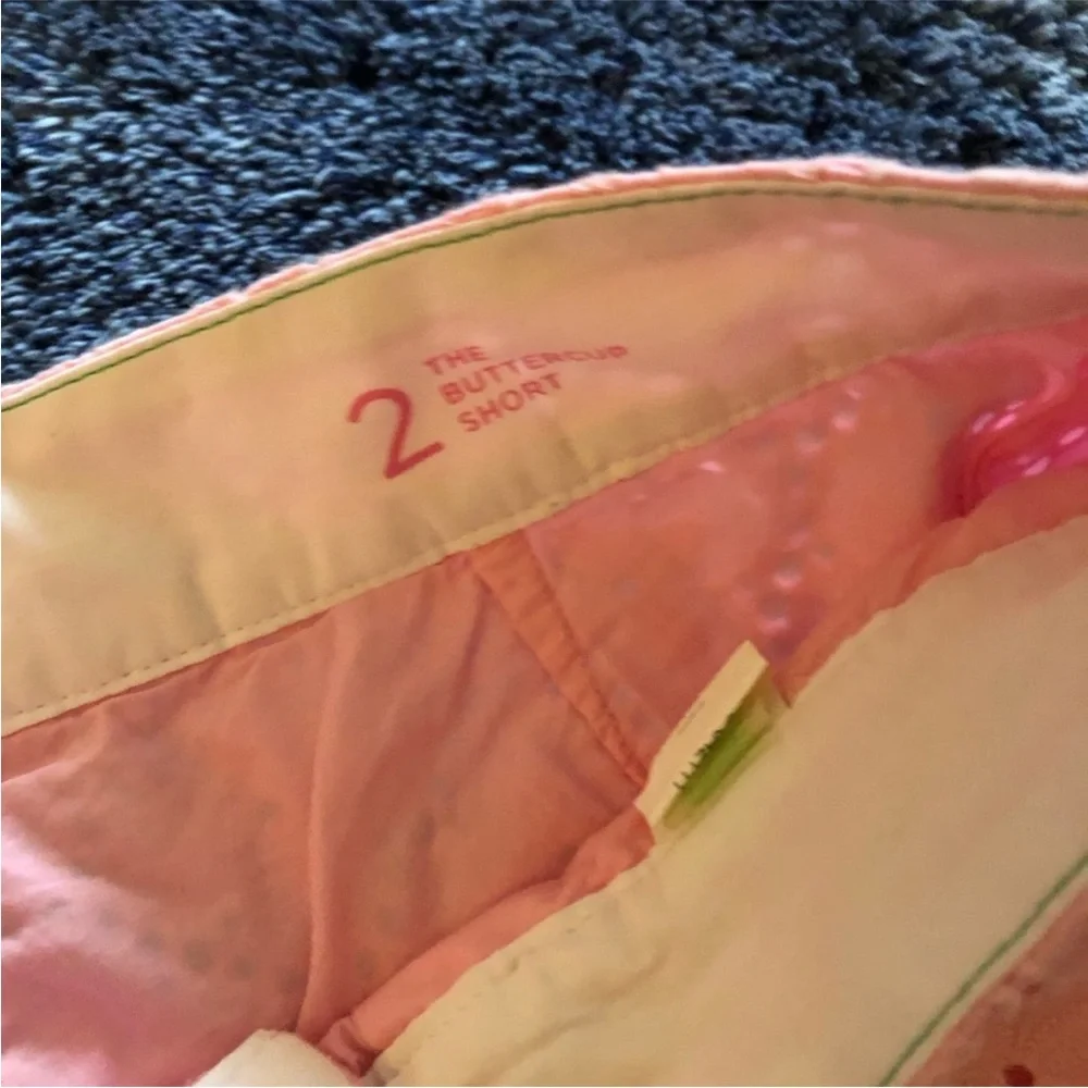 Lilly putlizer Pink Eyelet Women Shorts - Picture 6 of 8